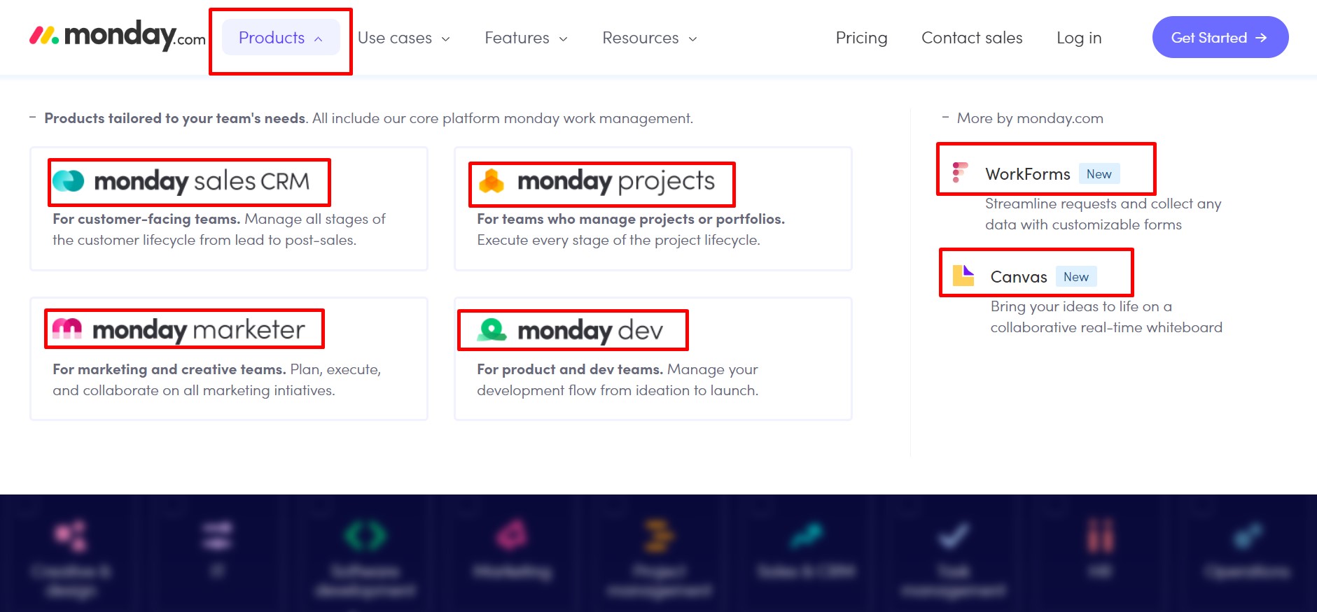 monday-products