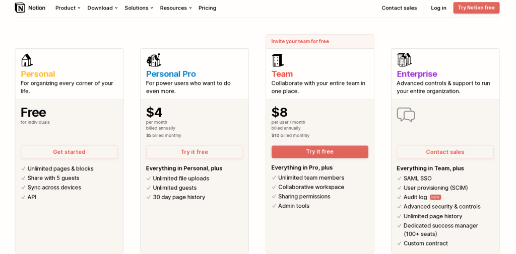  notion-pricing