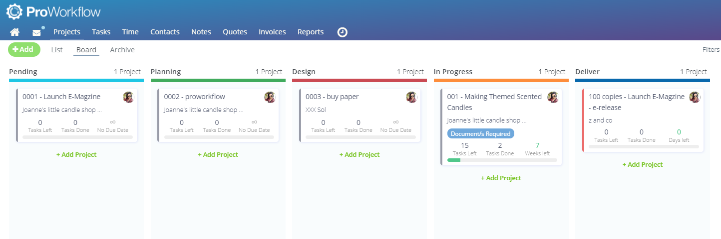 project-proworkflow