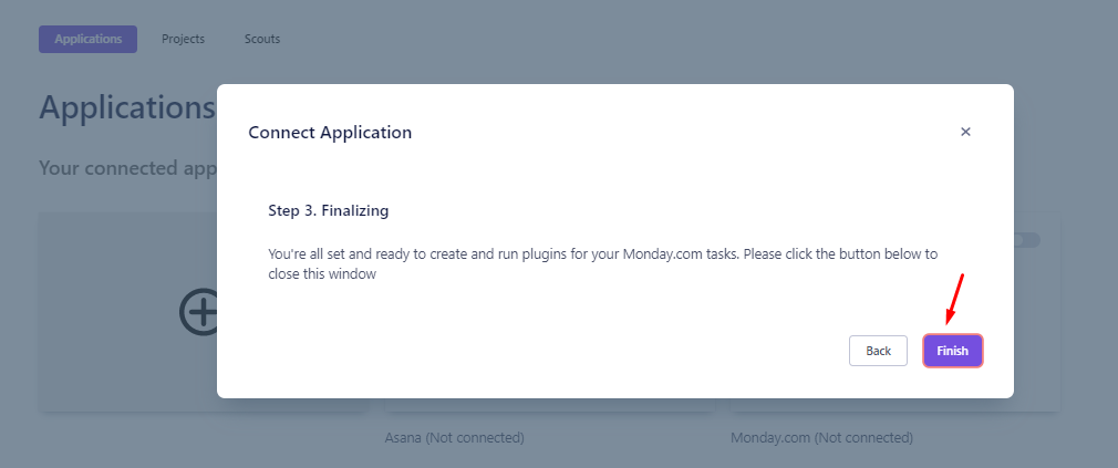connect-application-finished