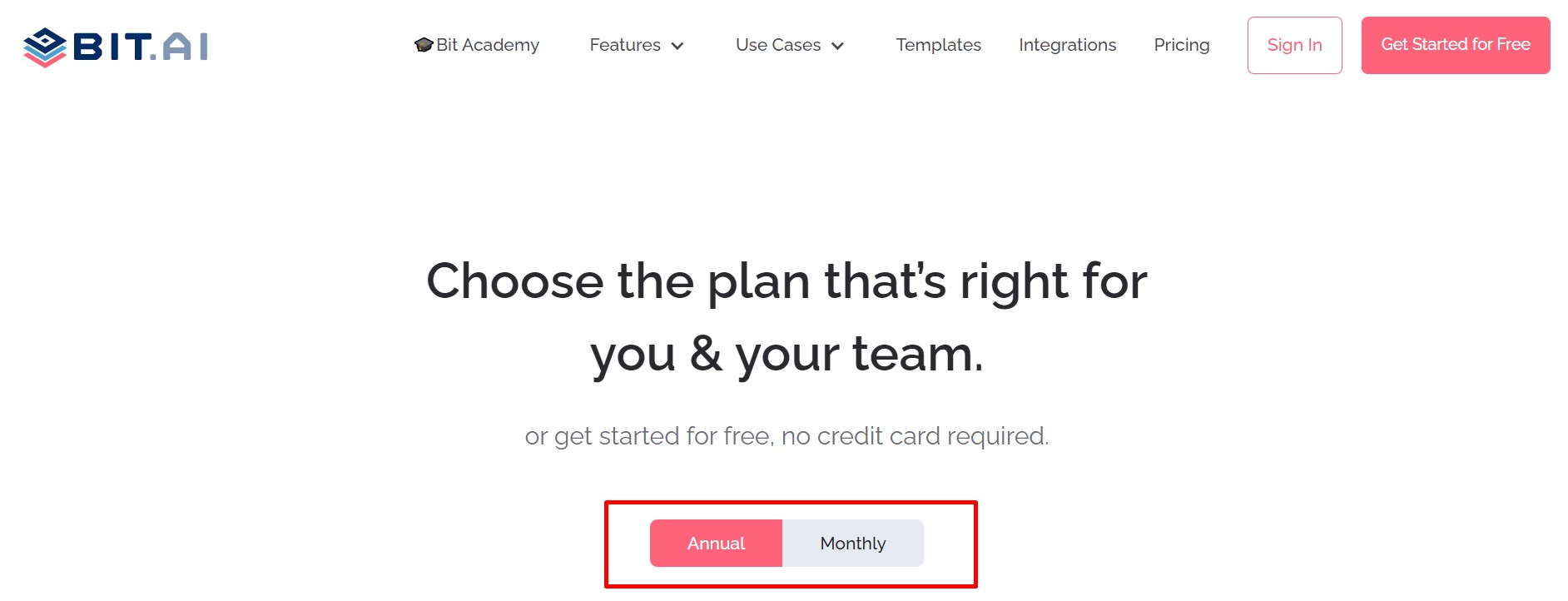 bit-pricing-plan