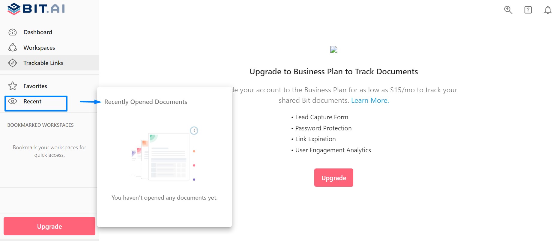 recently-opened-documents-bit-dashboard
