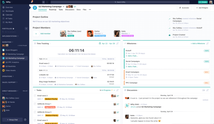 nifty-pm-time-tracking-and-reporting